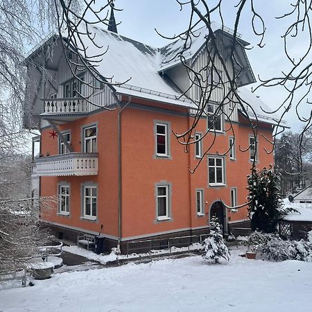 Moderne Ferienwohnung In Alter Villa Georgenthal  Luaran gambar