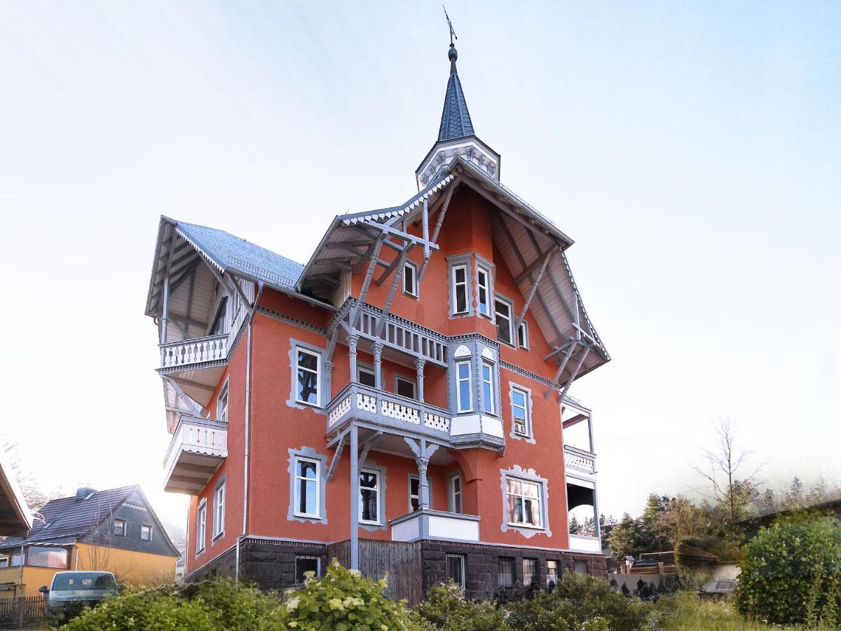 Moderne Ferienwohnung In Alter Villa Georgenthal  Luaran gambar