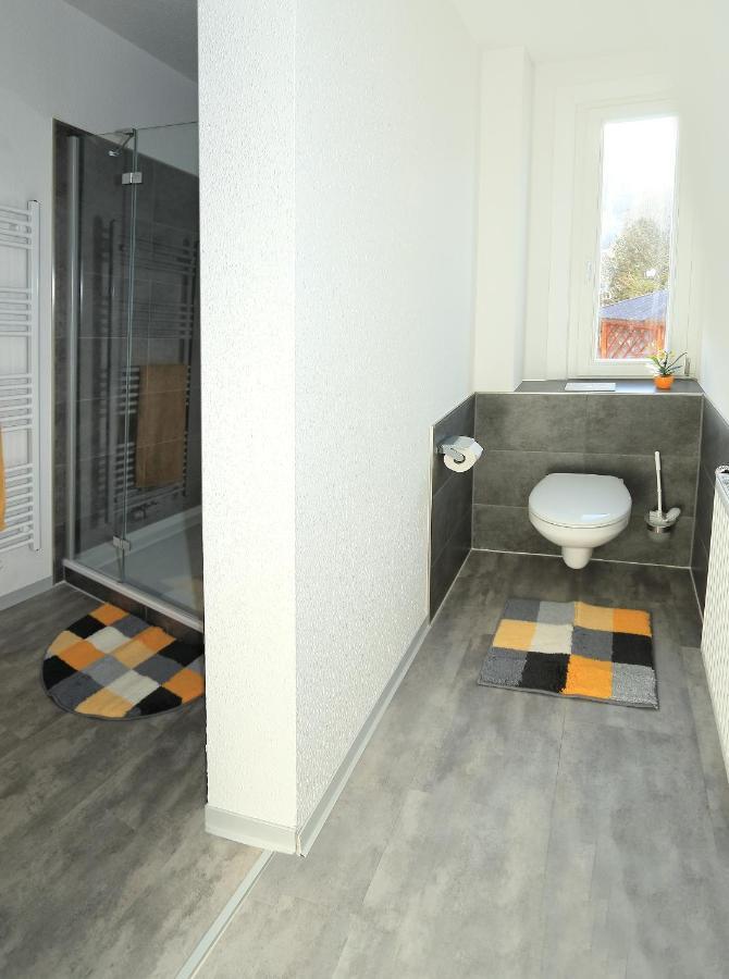 Moderne Ferienwohnung In Alter Villa Georgenthal  Luaran gambar