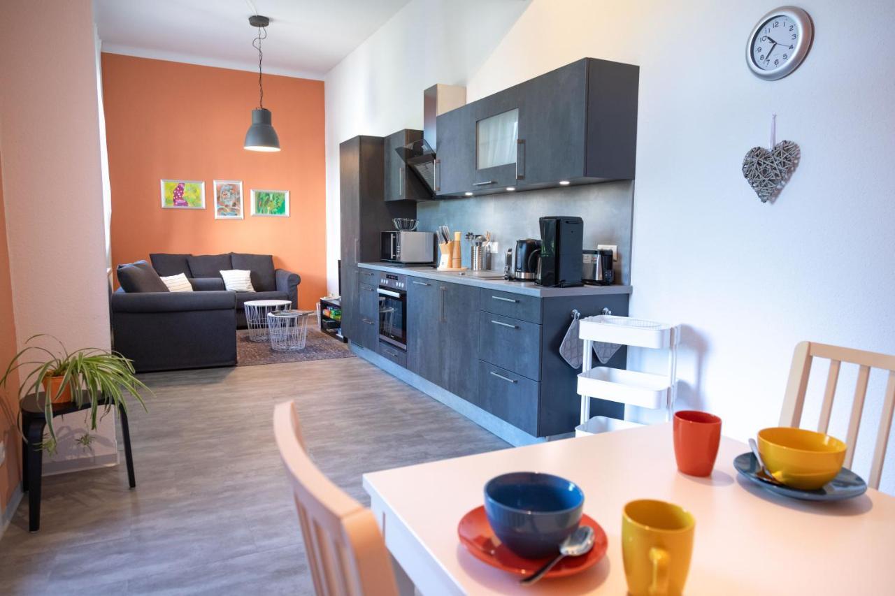 Moderne Ferienwohnung In Alter Villa Georgenthal  Luaran gambar