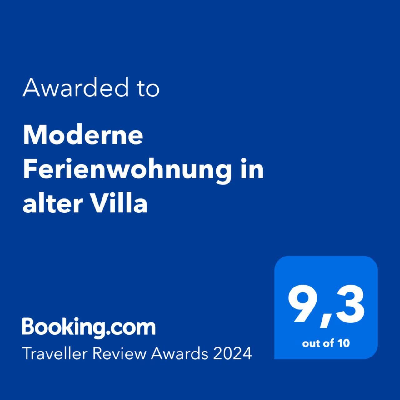 Moderne Ferienwohnung In Alter Villa Georgenthal  Luaran gambar